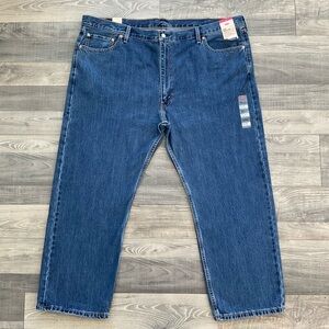 50x30 NWT Levi’s 550 Regular Jeans Men’s Blue Tapered Leg Relaxed Fit 04550-4886